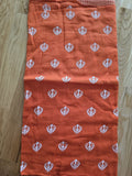 Sikh Punjabi Kaur Dupatta Khanda Print Chunni Singh Parna Gamcha Saropa Hajooria