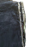Punjabi Dupatta Black or White Chunni Kaur Singh For Sikh Hindu Muslim Funeral