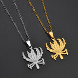 Anniyo Tamil Gloriosa lilies Flower Pendant Necklaces for Women Men Jewelry Stainless Steel @325221