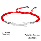 EUEAVAN Imam Ali Zulfiqar Sword Bracelet Stainless Steel Islamic Arabic Calligraphy Bracelets Women Men Religious Amulet Jewelry