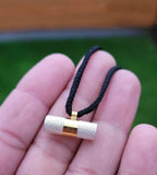 Punjabi Evil Protection Amulet Good Luck Taweet Locket Pendant black thread PP6G