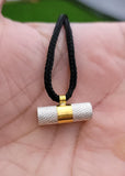 Punjabi Evil Protection Amulet Good Luck Taweet Locket Pendant black thread PP6G