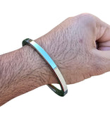 Sikh Kara Stainless Steel Kada Flat Plain Smooth Singh Kaur Punjabi Bangle K9K New Bracelet
