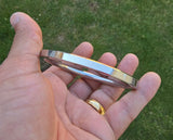 Sikh Kara Stainless Steel Kada Flat Plain Smooth Singh Kaur Punjabi Bangle K9K New Bracelet