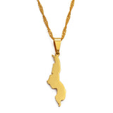 Anniyo Republic of Malawi Pendant & Necklaces African Countries Dziko la Malawi Jewelry @024121