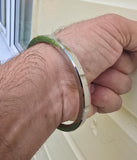 Stainless Steel Kara Sikh Kada Flat Plain Smooth Singh Kaur Punjabi Bangle K9R Bracelet Unisex Stunning Panjabi Karha Kadha New Design