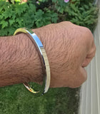Stainless Steel Kara Sikh Kada Flat Plain Smooth Singh Kaur Punjabi Bangle K9R Bracelet Unisex Stunning Panjabi Karha Kadha New Design