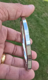 Stainless Steel Kara Sikh Kada Flat Plain Smooth Singh Kaur Punjabi Bangle K9R Bracelet Unisex Stunning Panjabi Karha Kadha New Design