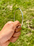 Stainless Steel Kara Silver Colour Thin Sikh Kada Singh Khalsa Bangle T3R Unisex NEW Punjabi Bracelet Panjab Kara Sikhism Kakaar 5ks Kakar