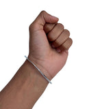 Stainless Steel Kara Silver Colour Thin Sikh Kada Singh Khalsa Bangle T3R Unisex NEW Punjabi Bracelet Panjab Kara Sikhism Kakaar 5ks Kakar