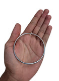 Stainless Steel Kara Silver Colour Thin Sikh Kada Singh Khalsa Bangle T3R Unisex NEW Punjabi Bracelet Panjab Kara Sikhism Kakaar 5ks Kakar