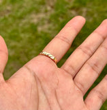 Copper Brass Ring Evil Eye Pure Protection Amulet Nazar Hindu Sikh Challa i26R