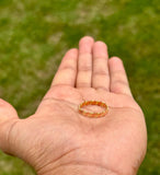 Copper Brass Ring Evil Eye Pure Protection Amulet Nazar Hindu Sikh Challa i26R