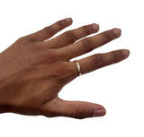 Copper Brass Ring Evil Eye Pure Protection Amulet Nazar Hindu Sikh Challa i26R