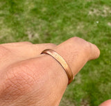 Pure Copper Ring Evil Eye Protection Amulet Nazar Good Luck Chala Hindu Sikh i27R Shield Challa Mundri Tamba Positive Vibes energised