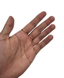 Pure Copper Ring Evil Eye Protection Amulet Nazar Good Luck Chala Hindu Sikh i27R Shield Challa Mundri Tamba Positive Vibes energised