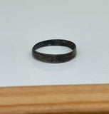 Pure Iron Ring Sarbloh Horseshoe Protection Luck Amulet Punjabi Hindu Sikh  i31