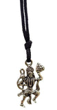 Hanuman Ji Pendant Stainless Steel Hindu Evil Eye Protection Bajrang Bali Dori Q