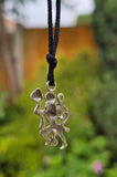 Hanuman Ji Pendant Stainless Steel Hindu Evil Eye Protection Bajrang Bali Dori Q