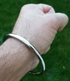 Sikh Kara Stainless Steel Smooth Punjabi Singh Kaur Khalsa Kada Bangle Karha G8K