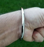 Sikh Kara Stainless Steel Smooth Punjabi Singh Kaur Khalsa Kada Bangle Karha G8K
