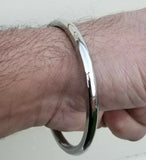 Sikh Kara Stainless Steel Smooth Punjabi Singh Kaur Khalsa Kada Bangle Karha G8K