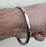 Sikh Kara Stainless Steel Smooth Punjabi Singh Kaur Khalsa Kada Bangle Karha G8K