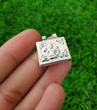 Taweet Locket Pendant Om Hanuman Talisman Evil Eye Nazar Protection Hindu TTT11