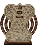 Sikh Home Stand Wooden Calendar Desktop Office Decor Punjabi Display Khalsa SSS1