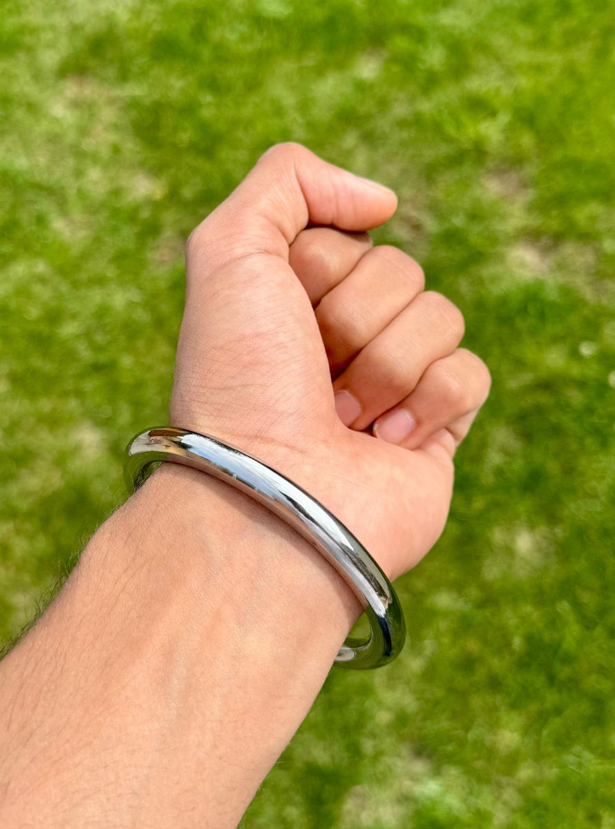 Stainless Steel Sikh Kara - Traditional Punjabi Kada Kakar (KC1) For Unisex