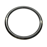 Stainless Steel Gold Edge Kara Stunning Singh Kaur Bangle Sikh Kada BRAND NEW A2