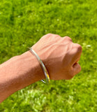 Sikh Kara Stainless Steel Brass Edge Gold affect Bangle Singh Khalsa Chakri A6R