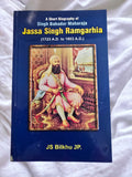 Maharaja Jassa Singh Ramgarhia by JS Bilkhu JP. sikh book in English b53 New