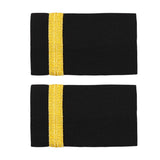1 Pair Drum Horn Band Tassel Fringe Chain Shoulder Badge Applique Epaulet Clothing Uniform Party Performance Costume Accessories
