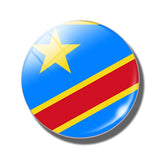 Fridge Magnets Countries Flag Chad Central Africa Cameroon Equatorial Guinea Gabon Congo Sao Tome and Principe Magnetic Stickers