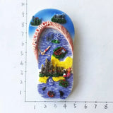 Europe Spain Mallorca Madrid Galicia 3D Fridge Magnets Tourist Souvenir Decoration Articles Handicraft Magnetic Refrigerator