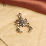 Solid Pure Copper Handmade Scorpion Figure Ornament Office Desk Tea Pet Decoration Jewelry Antique Brass Animal Miniatures Decor