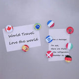 Fridge Magnets Countries Flag Chad Central Africa Cameroon Equatorial Guinea Gabon Congo Sao Tome and Principe Magnetic Stickers