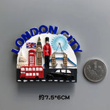Country Fridge Magnets UK London Building Fridge Magnet Sticker World Travel Souvenir Magnetic Magnet Birthday Gift