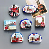 Country Fridge Magnets UK London Building Fridge Magnet Sticker World Travel Souvenir Magnetic Magnet Birthday Gift