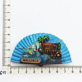 Europe Spain Mallorca Madrid Galicia 3D Fridge Magnets Tourist Souvenir Decoration Articles Handicraft Magnetic Refrigerator