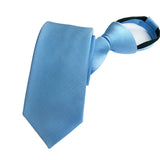 Ties For Men Black Tie Zipper Pre-tied Bow Tie Women's Green Navy Blue Red Neckties Classic 8cm Neck For Men Shirt Cravat Zipper