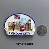 Country Fridge Magnets UK London Building Fridge Magnet Sticker World Travel Souvenir Magnetic Magnet Birthday Gift