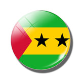 Fridge Magnets Countries Flag Chad Central Africa Cameroon Equatorial Guinea Gabon Congo Sao Tome and Principe Magnetic Stickers