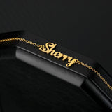 stainless steel anklet Personalized name ankle bracelet custom anklet bracelet prenom браслет на ногу bransoletka na noge