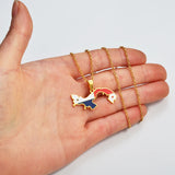 Anniyo Panama Map Flag Pendant Necklaces Panamanian Maps Jewelry @263321