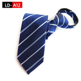 Ties For Men Black Tie Zipper Pre-tied Bow Tie Women's Green Navy Blue Red Neckties Classic 8cm Neck For Men Shirt Cravat Zipper