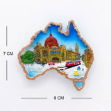 Australia kangaroo Sydney Opera House souvenir 3D fridge magnets magnetic refrigerator home decoration Australia Collection Gift
