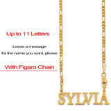 Anniyo Personalized Letters Necklaces Women Men Girls Customize Name Jewelry Birthday Items (Production time 7-15 days) #100521