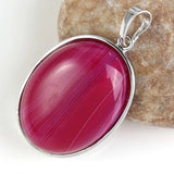 Natural Crystal Oval Shape Stone Pendants For Women Amethyst Rose Quartz Lapis Lazuli Labradorite Gemstone Pendant Jewellery